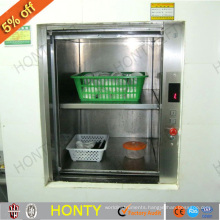 Hotel Kitchen Food Elevator with AC Machine 100kgs 0.4m/s